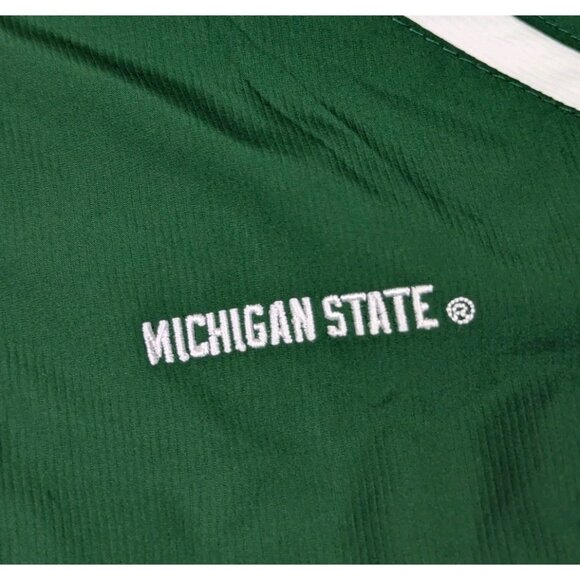 Nike Team Michigan State Spartans Jacket Womens Small Storm Full Zip Windbreaker - Picture 3 of 7